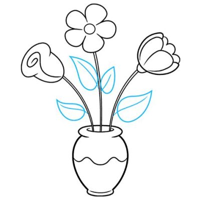 how to draw flowers in a vase: an insightful guide to floral artistry